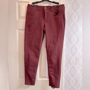 Democracy rust colored jeans size 10